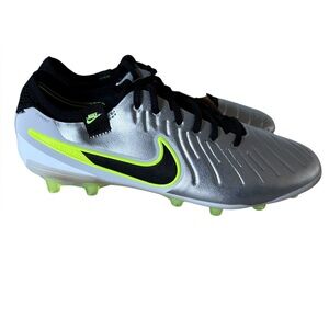Nike Tiempo Legend 10 Elite AG Mad Voltage Pack Silver Volt DV4330-001 Men 7 New